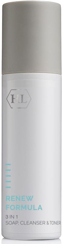 Holy Land Renew Formula 3 In 1 Soap, Cleanser & Toner