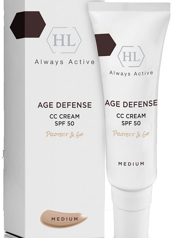 Holy Land Age Defense CC Cream SPF 50 Protect & Go Medium